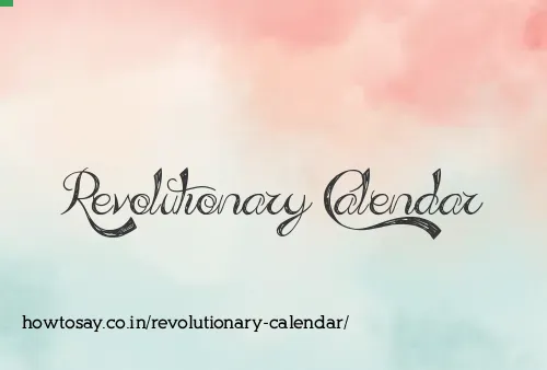Revolutionary Calendar