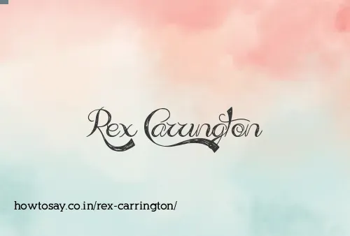 Rex Carrington