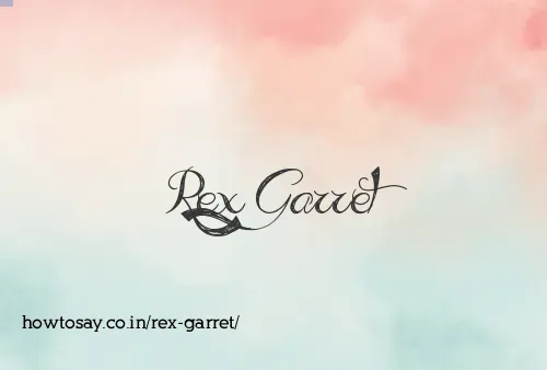 Rex Garret