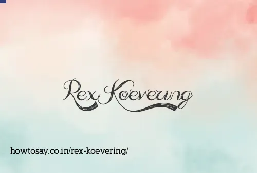 Rex Koevering