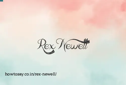 Rex Newell