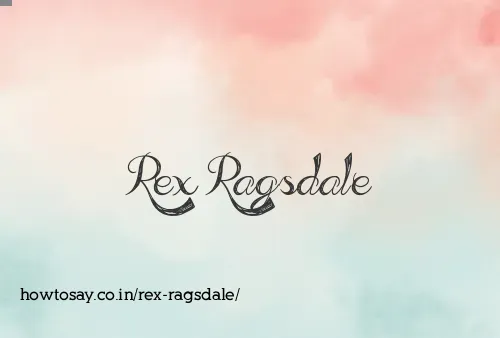 Rex Ragsdale