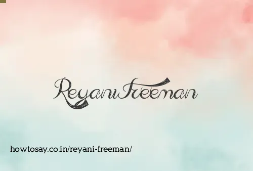 Reyani Freeman