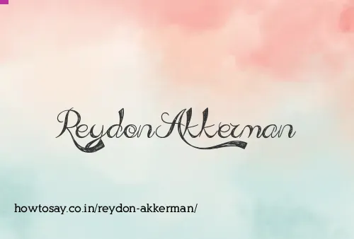 Reydon Akkerman