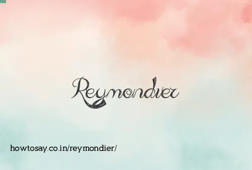 Reymondier