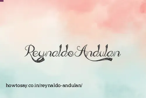 Reynaldo Andulan