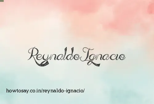 Reynaldo Ignacio