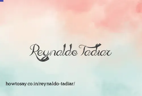 Reynaldo Tadiar