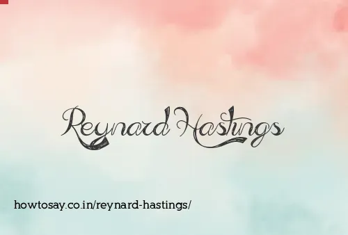 Reynard Hastings