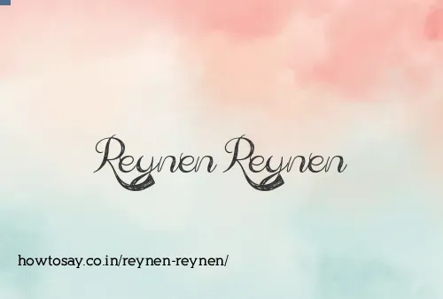 Reynen Reynen