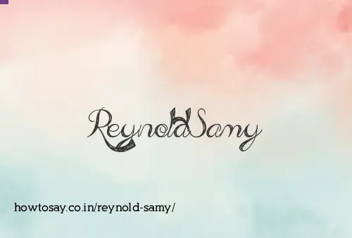 Reynold Samy