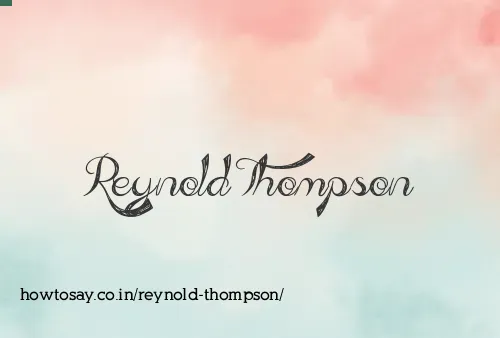Reynold Thompson