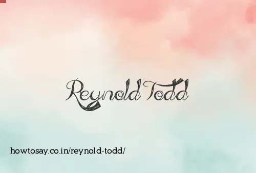 Reynold Todd
