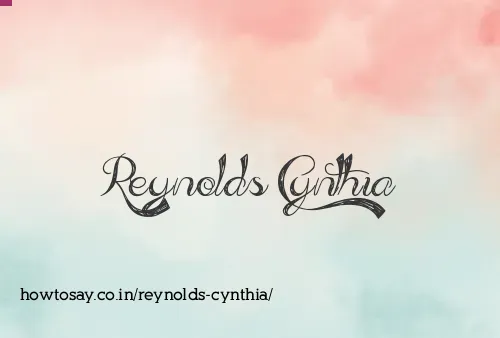 Reynolds Cynthia