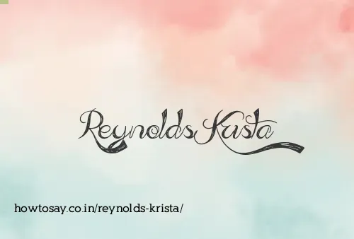 Reynolds Krista