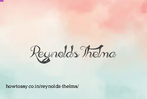 Reynolds Thelma