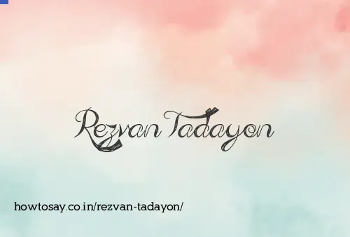 Rezvan Tadayon