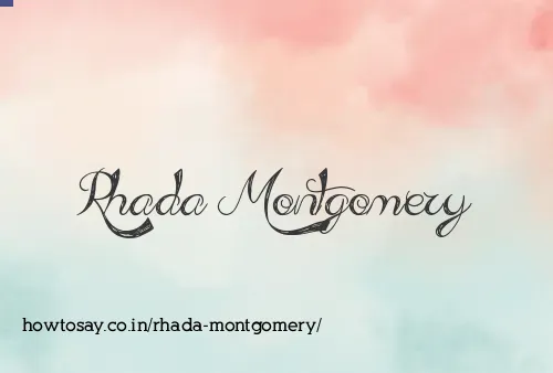 Rhada Montgomery