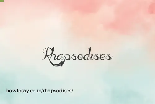 Rhapsodises