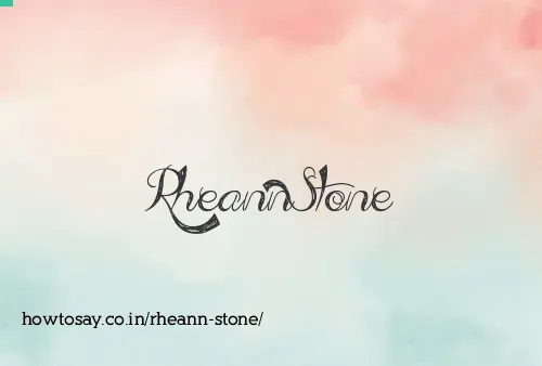 Rheann Stone