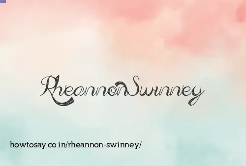 Rheannon Swinney