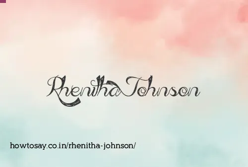 Rhenitha Johnson