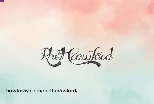 Rhett Crawford