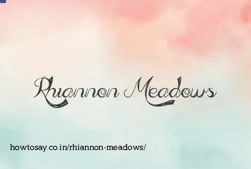 Rhiannon Meadows