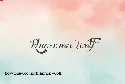 Rhiannon Wolf