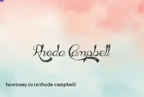 Rhoda Campbell
