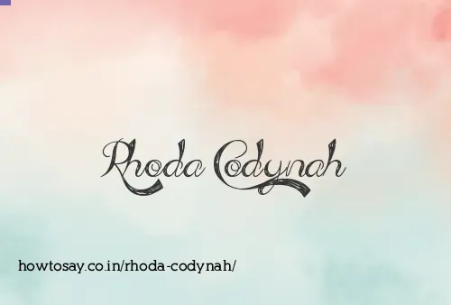 Rhoda Codynah
