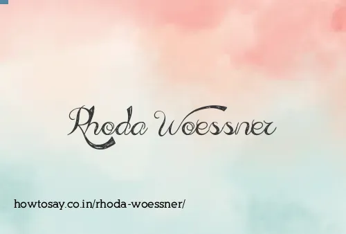 Rhoda Woessner