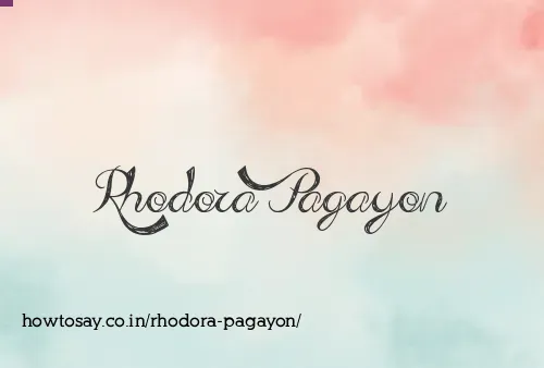 Rhodora Pagayon