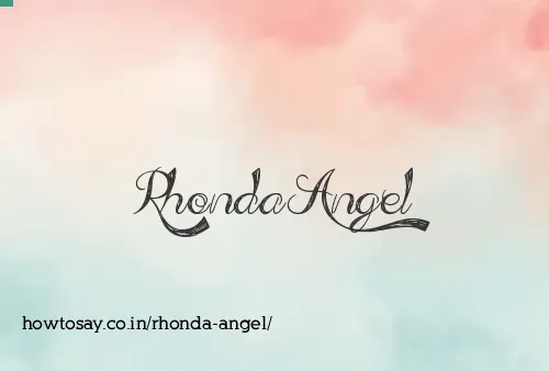 Rhonda Angel