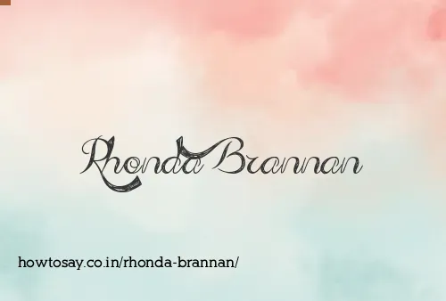 Rhonda Brannan