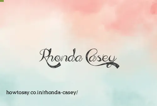 Rhonda Casey