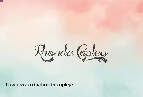 Rhonda Copley