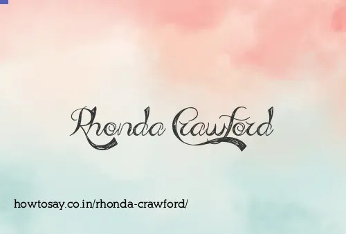 Rhonda Crawford