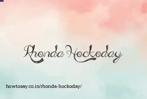 Rhonda Hockoday