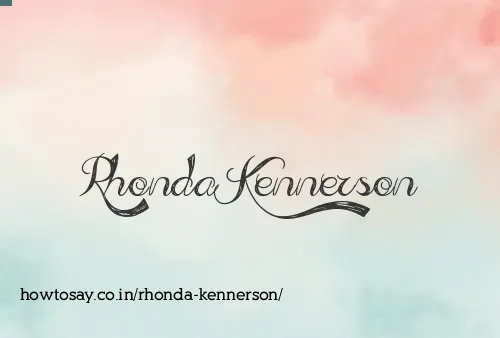 Rhonda Kennerson