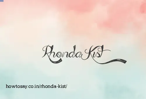 Rhonda Kist