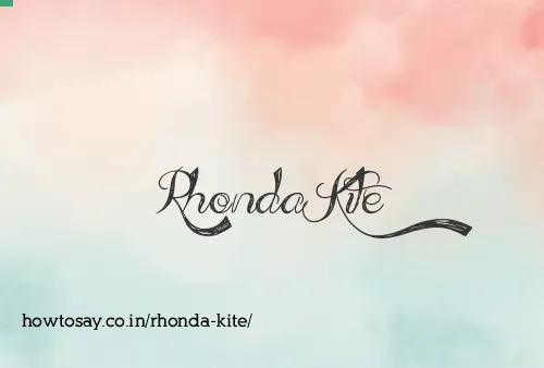 Rhonda Kite