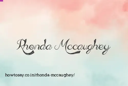 Rhonda Mccaughey