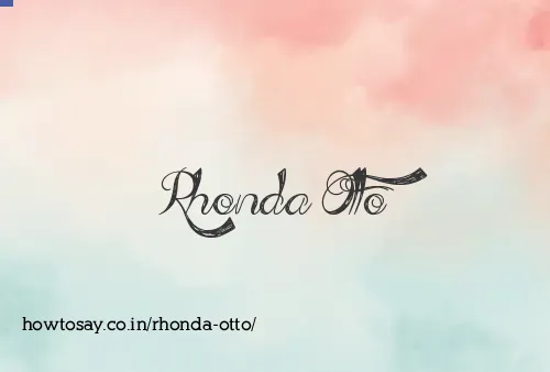 Rhonda Otto