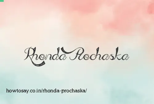 Rhonda Prochaska