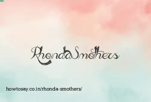 Rhonda Smothers