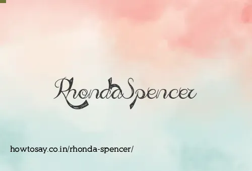 Rhonda Spencer