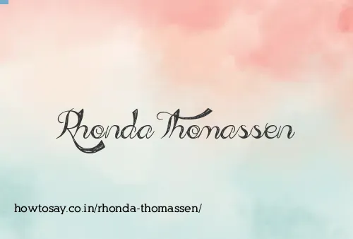 Rhonda Thomassen