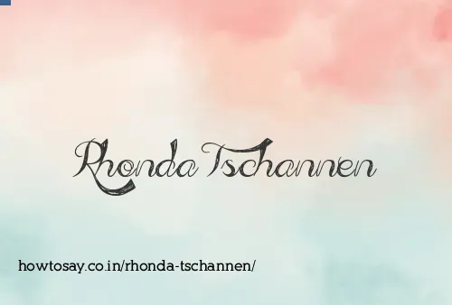 Rhonda Tschannen