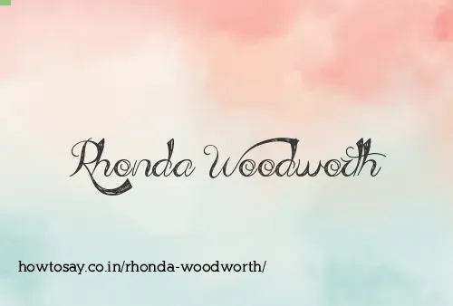 Rhonda Woodworth